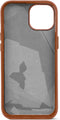 DECODED Leren Hoesje voor iPhone 15 - Hoogwaardig Europees Leer - Geschikt voor MagSafe - Bruin
