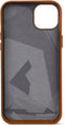 DECODED Leren Hoesje voor iPhone 15 Plus - Hoogwaardig Europees Leer - Geschikt voor MagSafe - Bruin