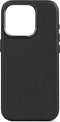 DECODED Leren Hoesje voor iPhone 15 Pro - Hoogwaardig Europees Leer - Geschikt voor MagSafe - Zwart