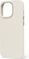 DECODED Leren Hoesje voor iPhone 15 Pro - Hoogwaardig Europees Leer - Geschikt voor MagSafe - Clay Beige