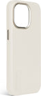 DECODED Leren Hoesje voor iPhone 15 Pro - Hoogwaardig Europees Leer - Geschikt voor MagSafe - Clay Beige