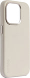 DECODED Leren Hoesje voor iPhone 15 Pro - Hoogwaardig Europees Leer - Geschikt voor MagSafe - Clay Beige