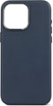 DECODED Leren Hoesje voor iPhone 15 Pro - Hoogwaardig Europees Leer - Geschikt voor MagSafe - True Navy Blauw