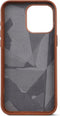 DECODED Leren Hoesje voor iPhone 15 Pro Max - Hoogwaardig Europees Leer - Geschikt voor MagSafe - Bruin