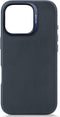 DECODED Leren Hoesje voor iPhone 16 Pro - Gemaakt van Premium ECCO Leer - Geschikt voor MagSafe - Navy Blauw