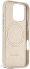 DECODED Leren Hoesje voor iPhone 16 Pro - Gemaakt van Premium ECCO Leer - Geschikt voor MagSafe - Clay Beige