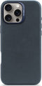 DECODED Leren Hoesje voor iPhone 16 Pro Max - Gemaakt van Premium ECCO Leer - Geschikt voor MagSafe - Navy Blauw