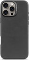 DECODED Leren Hoesje voor iPhone 16 Pro Max - Gemaakt van Premium ECCO Leer - Geschikt voor MagSafe - Zwart