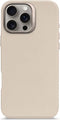 DECODED Leren Hoesje voor iPhone 16 Pro Max - Gemaakt van Premium ECCO Leer - Geschikt voor MagSafe - Clay Beige