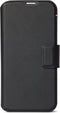 DECODED Modu Wallet Case - iPhone 14 / 14 Pro - Afneembaar Hoesje met Pasjeshouder - Hoogwaardig Europees Leer - Magnetische Technologie van Apple - Zwart