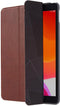 DECODED Slim Cover - Hoogwaardig Full-Grain Leren Book Case, Multi-Stand Hoes geschikt voor iPad (8th gen) / (7th gen) - Kaneelbruin