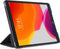 DECODED Slim Cover - Hoogwaardig Full-Grain Leren Book Case, Multi-Stand Hoes geschikt voor iPad (8th gen) / (7th gen) - Zwart