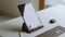 DECODED Slim Cover - Hoogwaardig Full-Grain Leren Book Case, Multi-Stand Hoes geschikt voor iPad (8th gen) / (7th gen) - Zwart