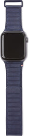 DECODED Traction Strap - Magnetische Horloge Band geschikt voor Apple Watch 6 / SE / 5 / 4 (44 mm) en Apple Watch 3 / 2 / 1 (42 mm) - Navy