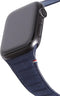 DECODED Traction Strap - Magnetische Horloge Band geschikt voor Apple Watch 6 / SE / 5 / 4 (44 mm) en Apple Watch 3 / 2 / 1 (42 mm) - Navy