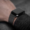 DECODED Traction Strap - Magnetische Horloge Band geschikt voor Apple Watch 6 / SE / 5 / 4 (44 mm) en Apple Watch 3 / 2 / 1 (42 mm) - Magneetsluiting - Zwart