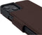 DECODED Wallet Case - iPhone 14 Plus - Hoesje met Pasjeshouder - Hoogwaardig Europees Leer - Magnetische Technologie van Apple - Bruin