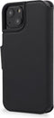 DECODED Wallet Case - iPhone 14 Pro - Hoesje met Pasjeshouder - Hoogwaardig Europees Leer - Magnetische Technologie van Apple - Zwart
