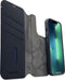 DECODED Wallet Case - iPhone 14 Pro Max - Hoesje met Pasjeshouder - Hoogwaardig Europees Leer - Magnetische Technologie van Apple - Zwart