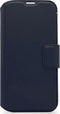 DECODED Wallet Case - iPhone 14 Pro Max - Hoesje met Pasjeshouder - Hoogwaardig Europees Leer - Magnetische Technologie van Apple - Zwart
