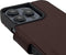 DECODED Wallet Case - iPhone 14 Pro Max - Hoesje met Pasjeshouder - Hoogwaardig Europees Leer - Magnetische Technologie van Apple - Bruin