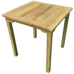 Decomeubel Horeca teak tuintafel 70 x 70 cm