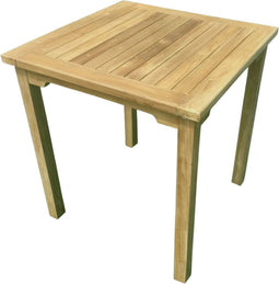 Decomeubel Horeca teak tuintafel 80 x 80 cm