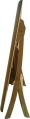 Decomeubel Rechthoekige inklapbare Teak Tuintafel 120 x 80 cm