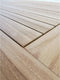 Decomeubel Rechthoekige inklapbare Teak Tuintafel 120 x 80 cm