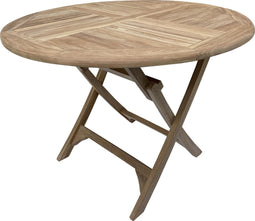 Decomeubel Ronde inklapbare Tuintafel