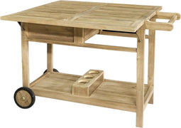 Decomeubel Teak Serveerwagen Rochester