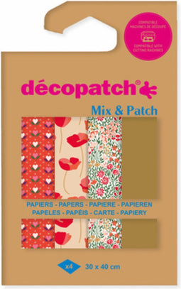 Decopatch papier Mix & Patch Love is in the meadow