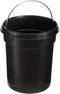Decopatent® Pedaalemmer 3 liter - Met Bamboe Houten Deksel - Pedaalemmer 3L - Prullenbak - Keuken toilet - 17Øx25.5 Cm - Mat Wit