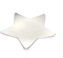 Decoratie bord ster mila maat in cm: 30 zilver