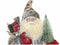 Decoratie DKD Home Decor Hout Polyester PVC Rendier (45 x 34 x 83 cm)
