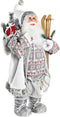Decoratie DKD Home Decor Kerstman Polyester PVC (45 x 34 x 83 cm)
