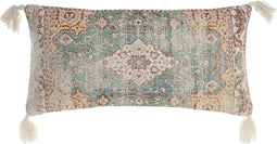 Decoratie Kussen Blauw Beige (60 x 10 x 30 cm)