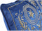 Decoratie Kussen Blauw Goud (45 x 10 x 45 cm)