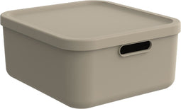 Decoratie opbergbox Albula Light 20 L cappuccino.