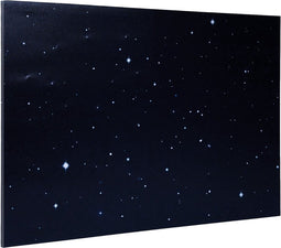 Decoratief Beeld - Achtergrond Canvas Sterren - Aluminium - My Village - 56 X 76 Cm
