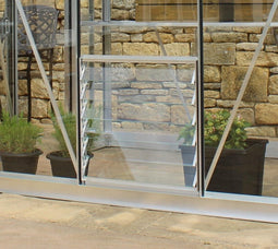 Decoratief Beeld - Louvreraam Veiligheidsglas. Blank - Aluminium - Royal Well - 61 X 61 Cm