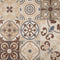 Decoratief Beeld - Minimaal_ Afnemen. Minimaal ! Designo Mosaic Terra - Aluminium - Gardenlux - 60 X 60 Cm