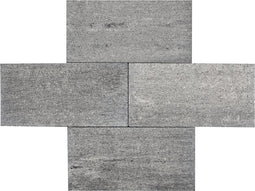 Decoratief Beeld - Minimaal_ Afnemen. Minimaal ! Strato Brugge Grijs/zwart - Aluminium - Gardenlux - 50 X 25 Cm