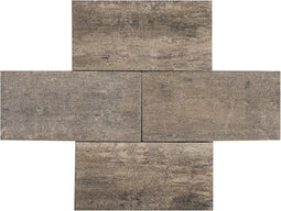 Decoratief Beeld - Minimaal_ Afnemen. Minimaal ! Strato Gent Beige/bruin/grijs - Aluminium - Gardenlux - 50 X 25 Cm