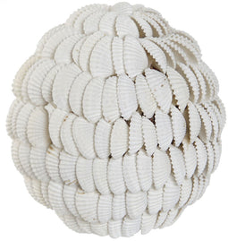 Decoratief sierding Home ESPRIT Wit 9 x 9 x 9 cm