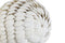 Decoratief sierding Home ESPRIT Wit 9 x 9 x 9 cm