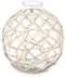 Decoratief sierding Wit Transparant 18 x 20 cm (6 Stuks)