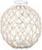 Decoratief sierding Wit Transparant 21 x 23 cm (4 Stuks)