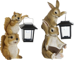 Decoratief tuinfiguur Home ESPRIT Hars 19 x 17 x 24,5 cm (2 Stuks)