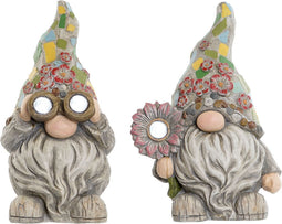 Decoratief tuinfiguur Home ESPRIT Magnesium 22 x 21 x 42 cm (2 Stuks)